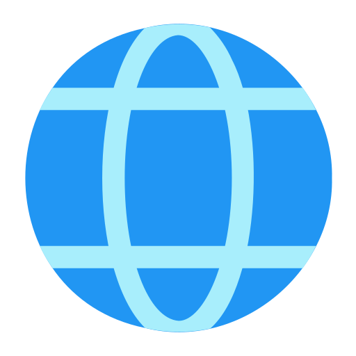 Worldwide Generic color fill icon