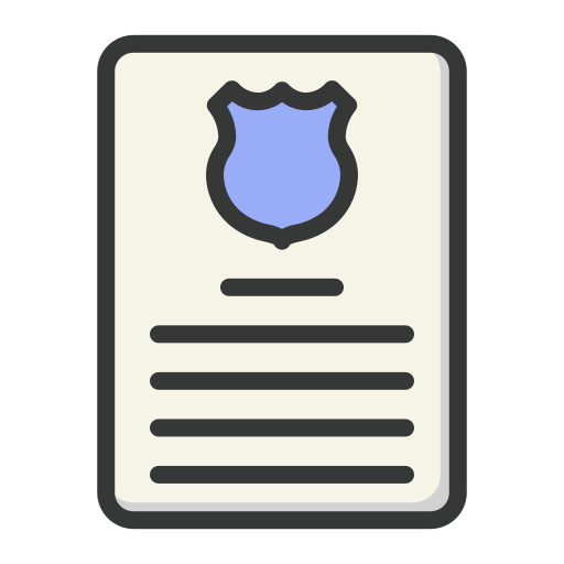 documento legal icono gratis