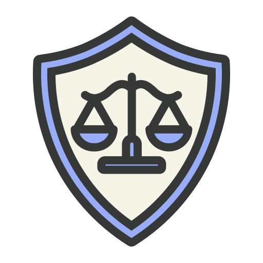 ley de protección icono gratis