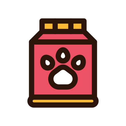 alimentos para mascotas icono gratis
