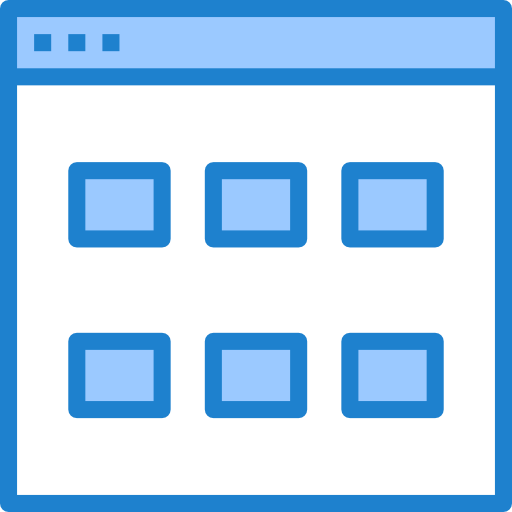 Grid free icon Grid free icon