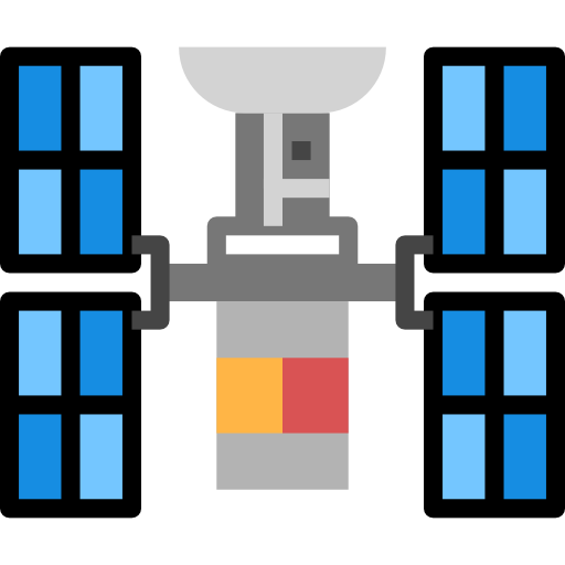 satélite icono gratis