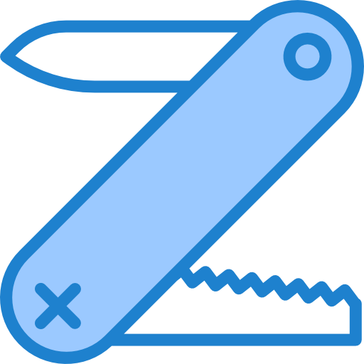 cuchillo del ejército suizo icono gratis