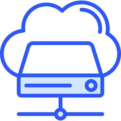 servidor en la nube icono gratis