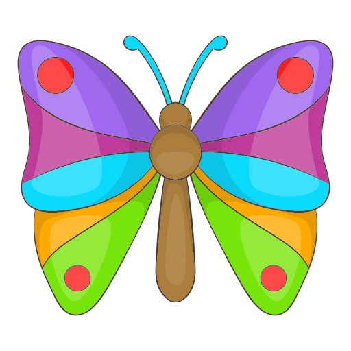 mariposa icono gratis