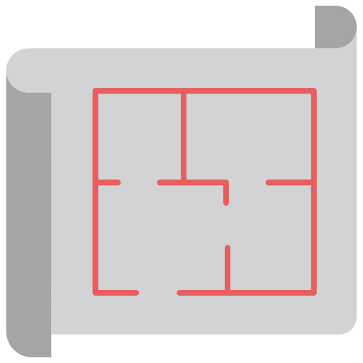 plano de la casa icono gratis