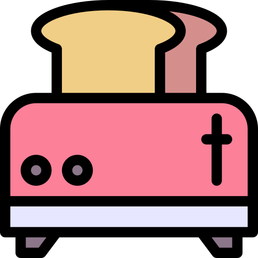 tostadora icono gratis