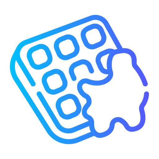 Waffle free icon