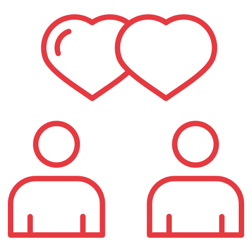 amistad icono gratis