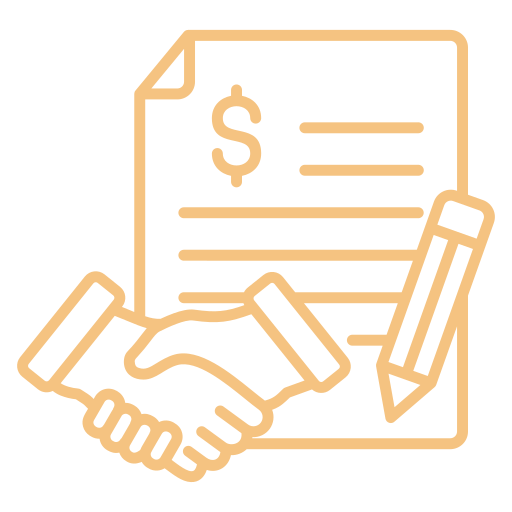 compañero de negocios icono gratis