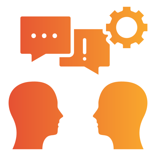 manejo de conflictos icono gratis