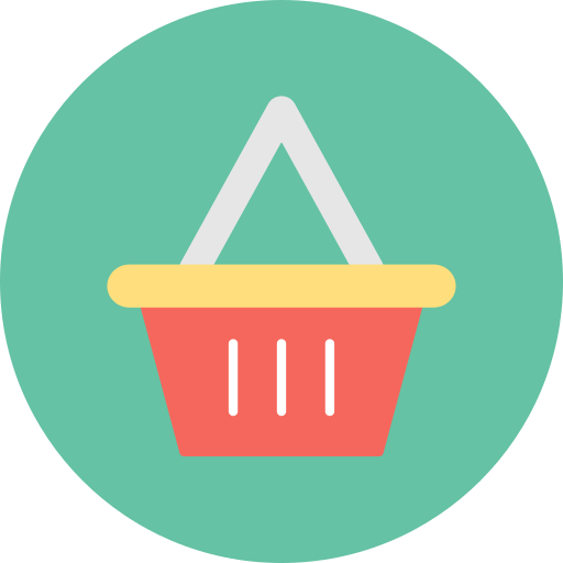 Shopping basket Generic color fill icon