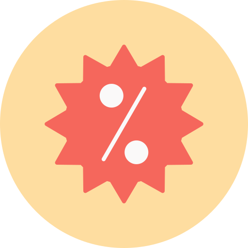 descuento icono gratis