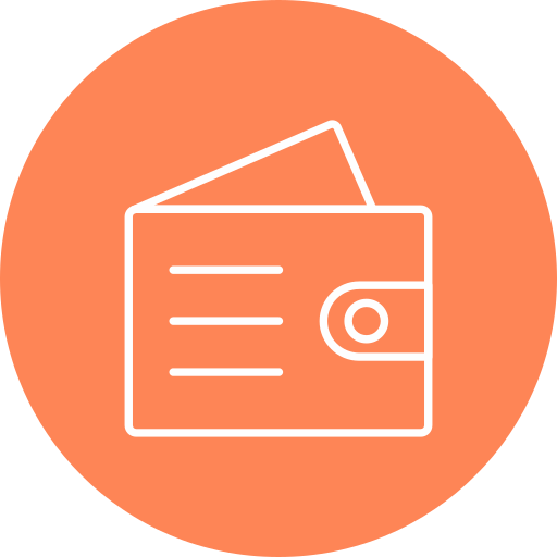 billetera icono gratis