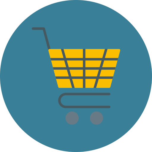 Shopping cart Generic color fill icon