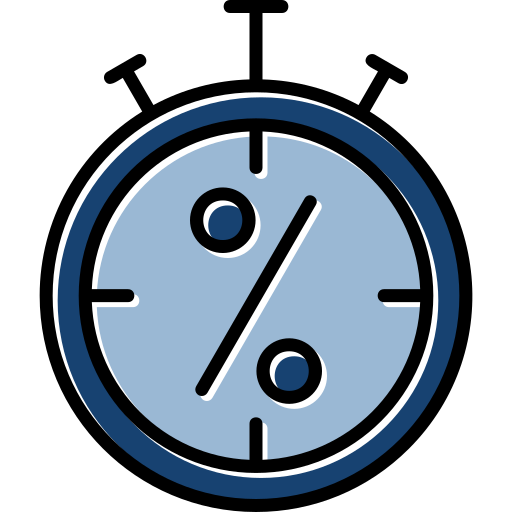 cronógrafo icono gratis