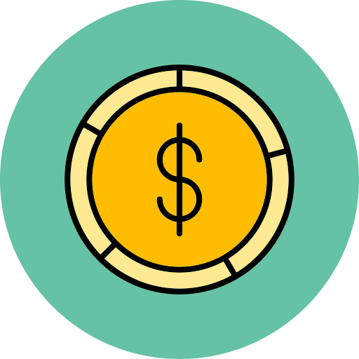 moneda icono gratis