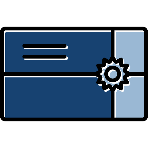 tarjeta de regalo icono gratis