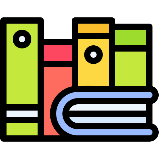 Books Generic color lineal-color icon