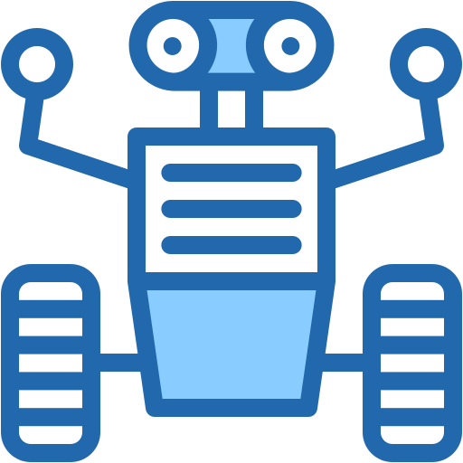 robot espacial icono gratis