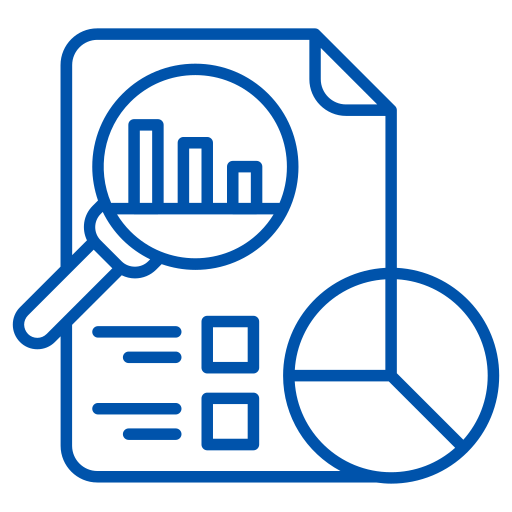 analytique Icône gratuit