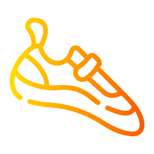 Climbing shoes Generic gradient outline icon