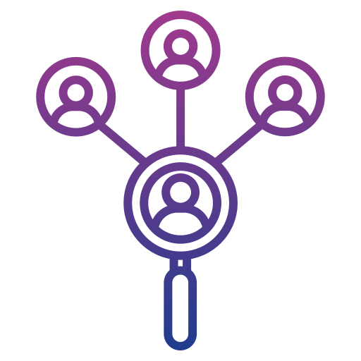 reclutamiento icono gratis