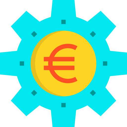 euro icono gratis