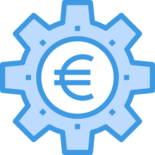 euro icono gratis