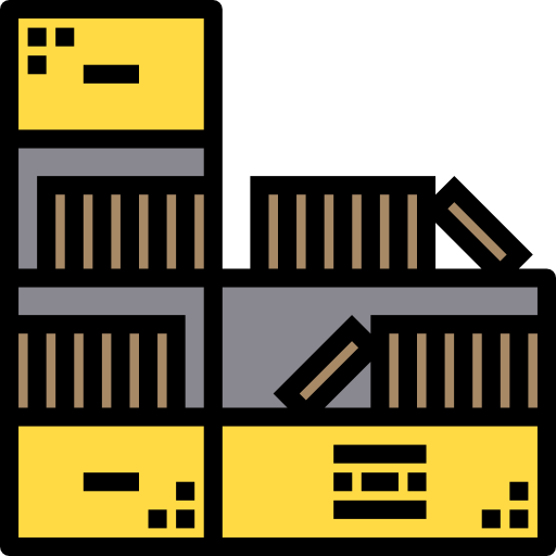 estante para libros icono gratis