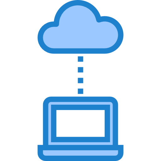 computación en la nube icono gratis