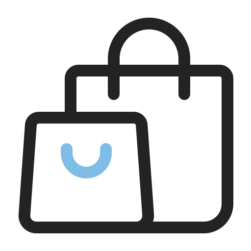 bolsa de compras grátis ícone bolsa de compras grátis ícone