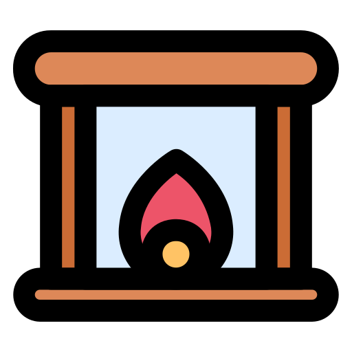 chimenea icono gratis