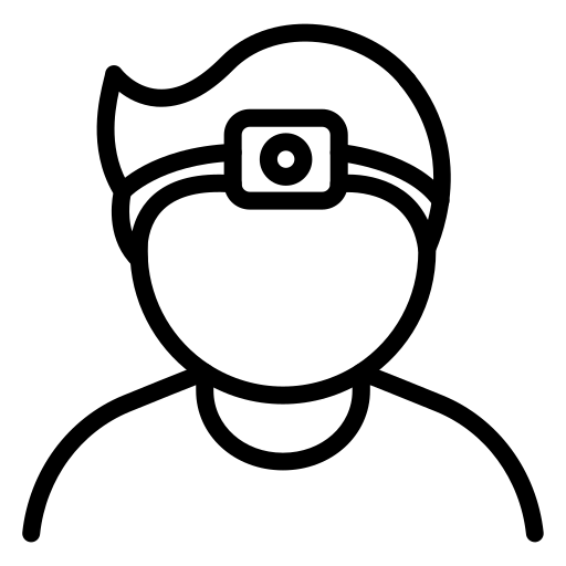 Vlogger free icon