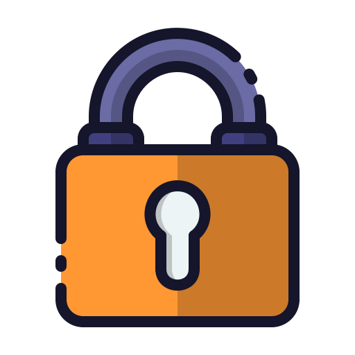 Padlock Generic color lineal-color icon