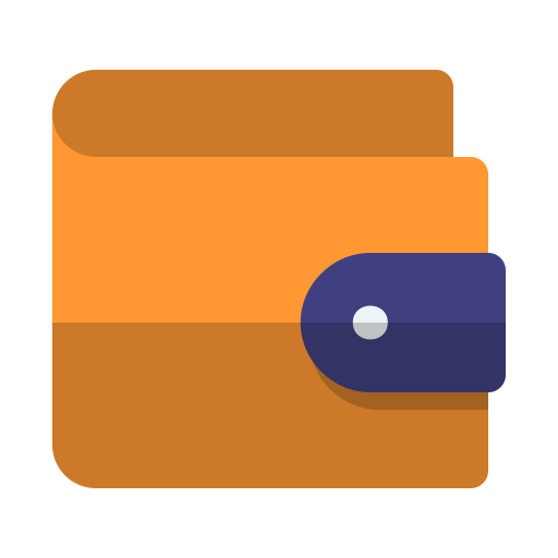 Wallet Generic color fill icon