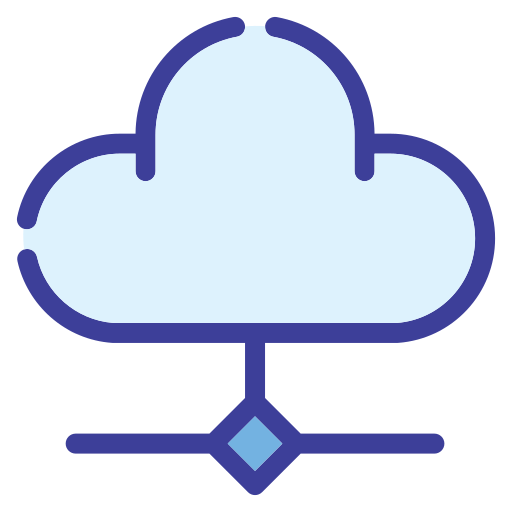 Cloud Generic color lineal-color icon