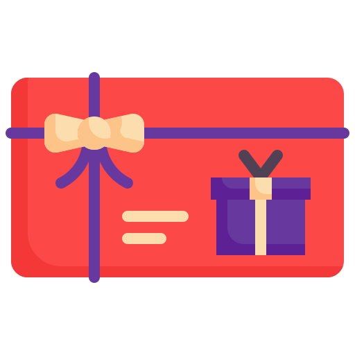 Gift card Generic color fill icon