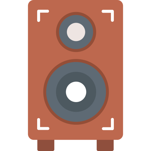 Speaker Generic color fill icon