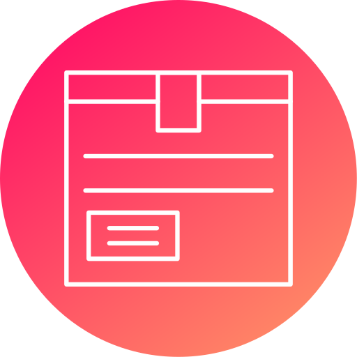 Package Generic gradient fill icon