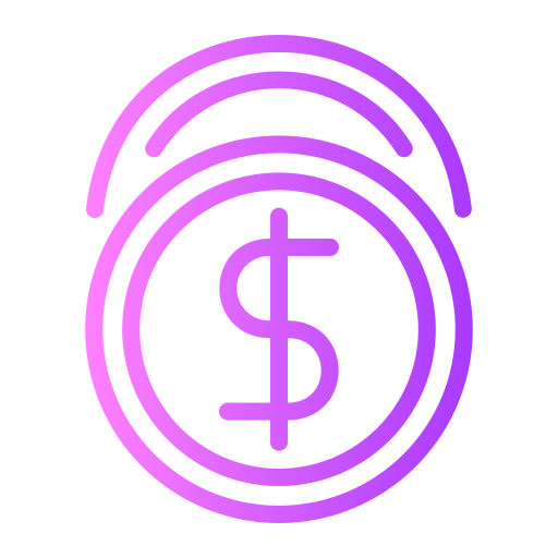 moedas grátis ícone