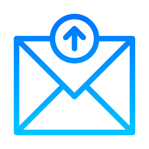 Mail Generic gradient outline icon