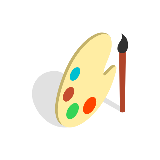 Paint free icon Paint free icon