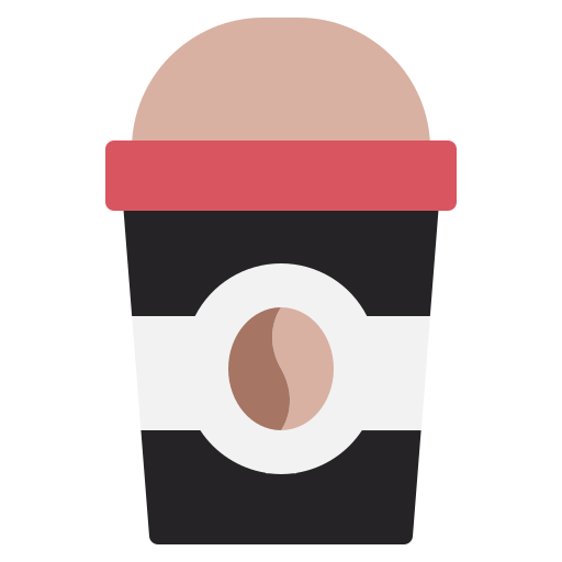 café para llevar icono gratis