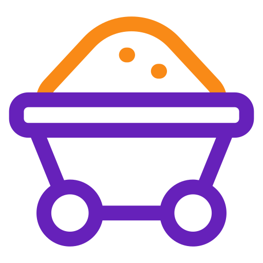 Mining cart free icon