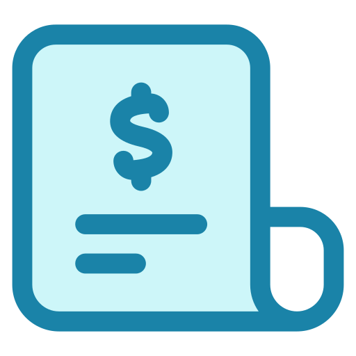 Invoice Generic color lineal-color icon