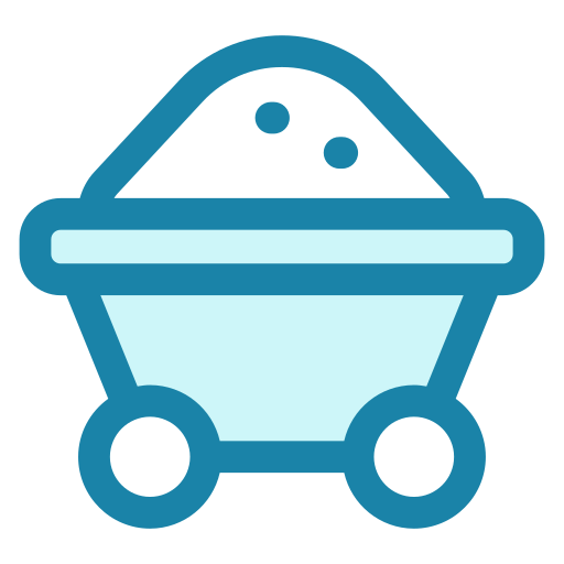 Mining cart free icon