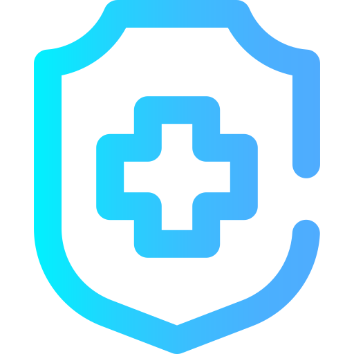 escudo medico icono gratis