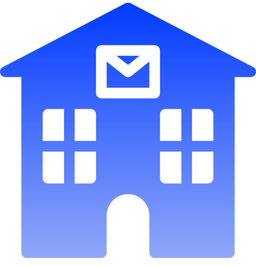 bureau de poste Icône gratuit bureau de poste Icône gratuit