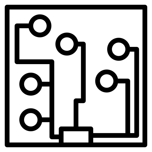 Circuit board free icon